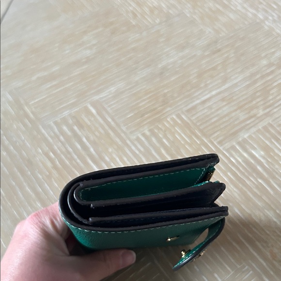 Coach Emerald Green Leather Wallet - Picture 5 of 5